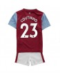 Aston Villa Philippe Coutinho #23 Heimtrikotsatz für Kinder 2022-23 Kurzarm (+ Kurze Hosen)
